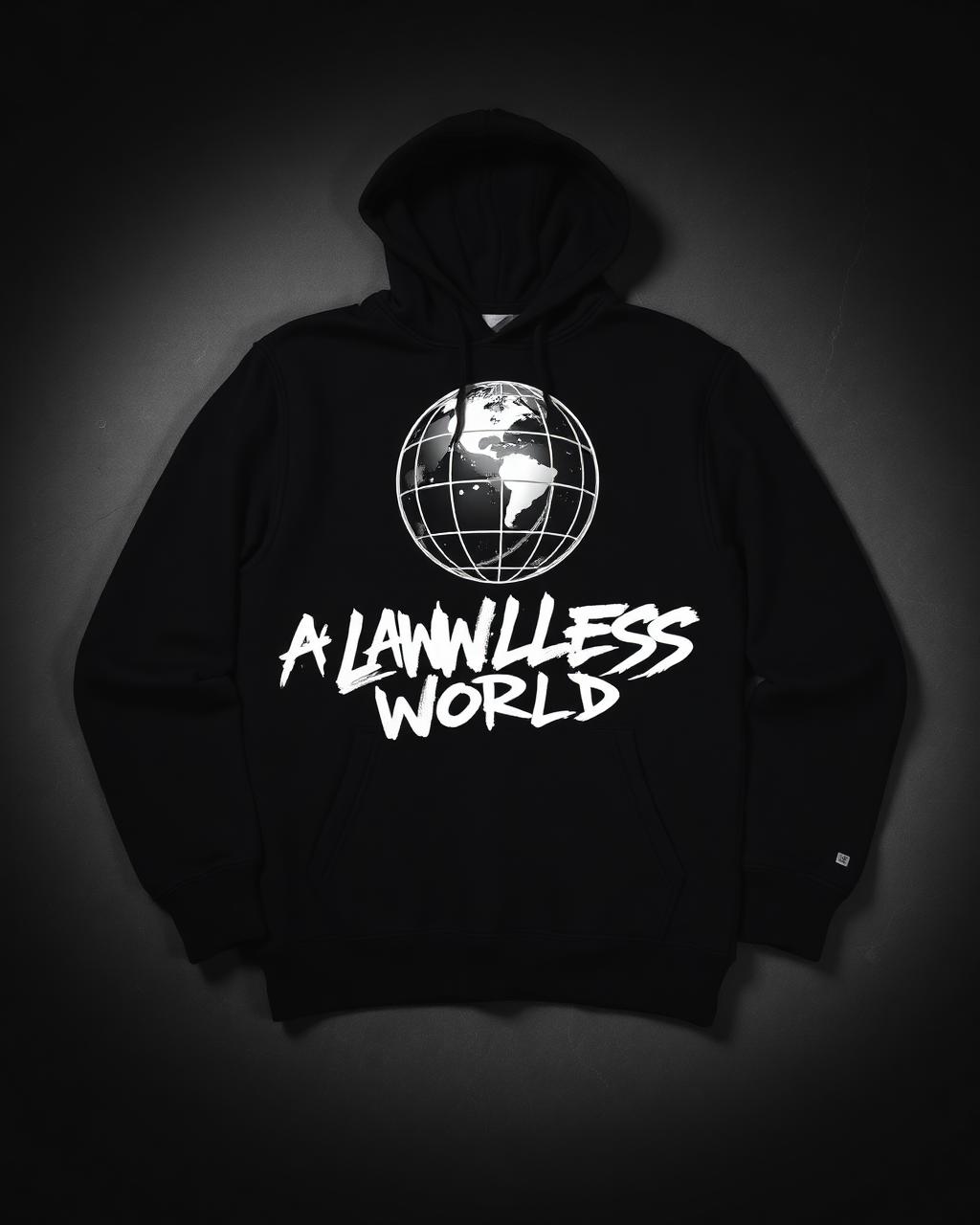 3D GLOBE HOODIE